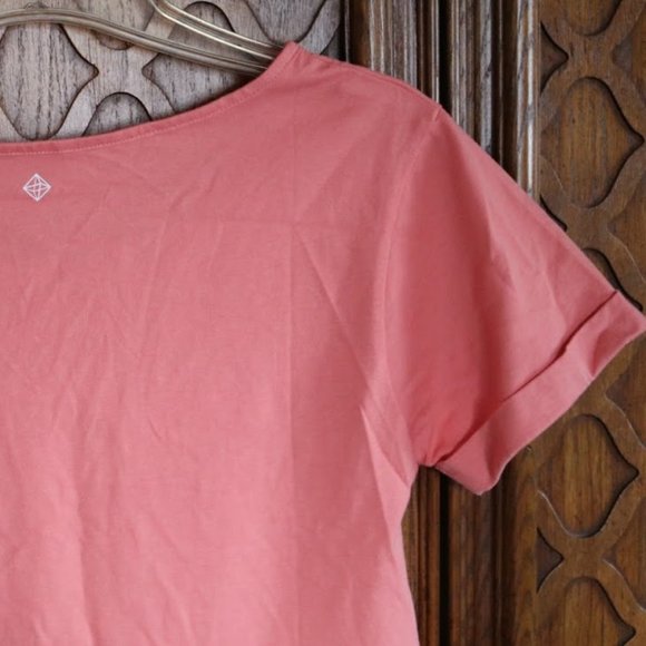 Zuell BALANCE Graphic Crew Neck Tee - Coral, S - Picture 11 of 16
